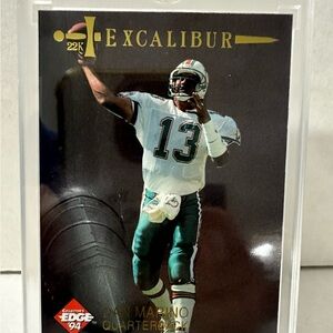 Dan Marino 1994 Excalibur 22K Gold Collectors Edge #22 of 25 Football Card.